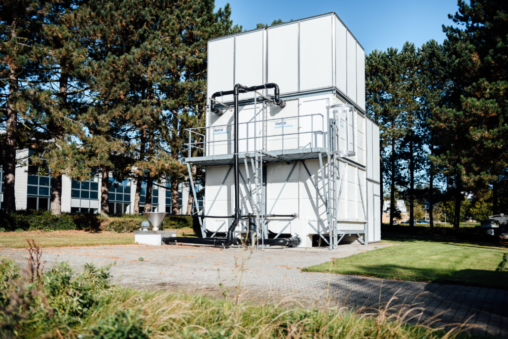 Cooling tower serving Danfoss production areas